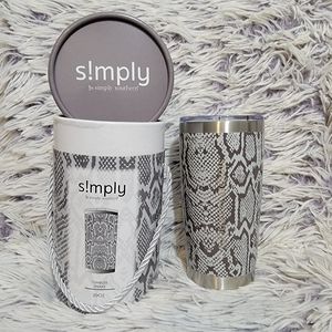 Simply Southern Snake Pattern Tumbler 20 oz
